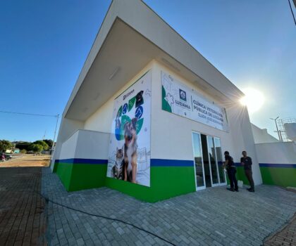 Inauguração da Primeira Clínica Veterinária Pública do Entorno do Distrito Federal em Luziânia