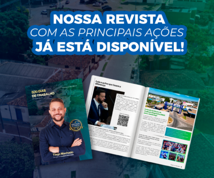 Prestação de Contas – 500 DIAS DE MANDATO