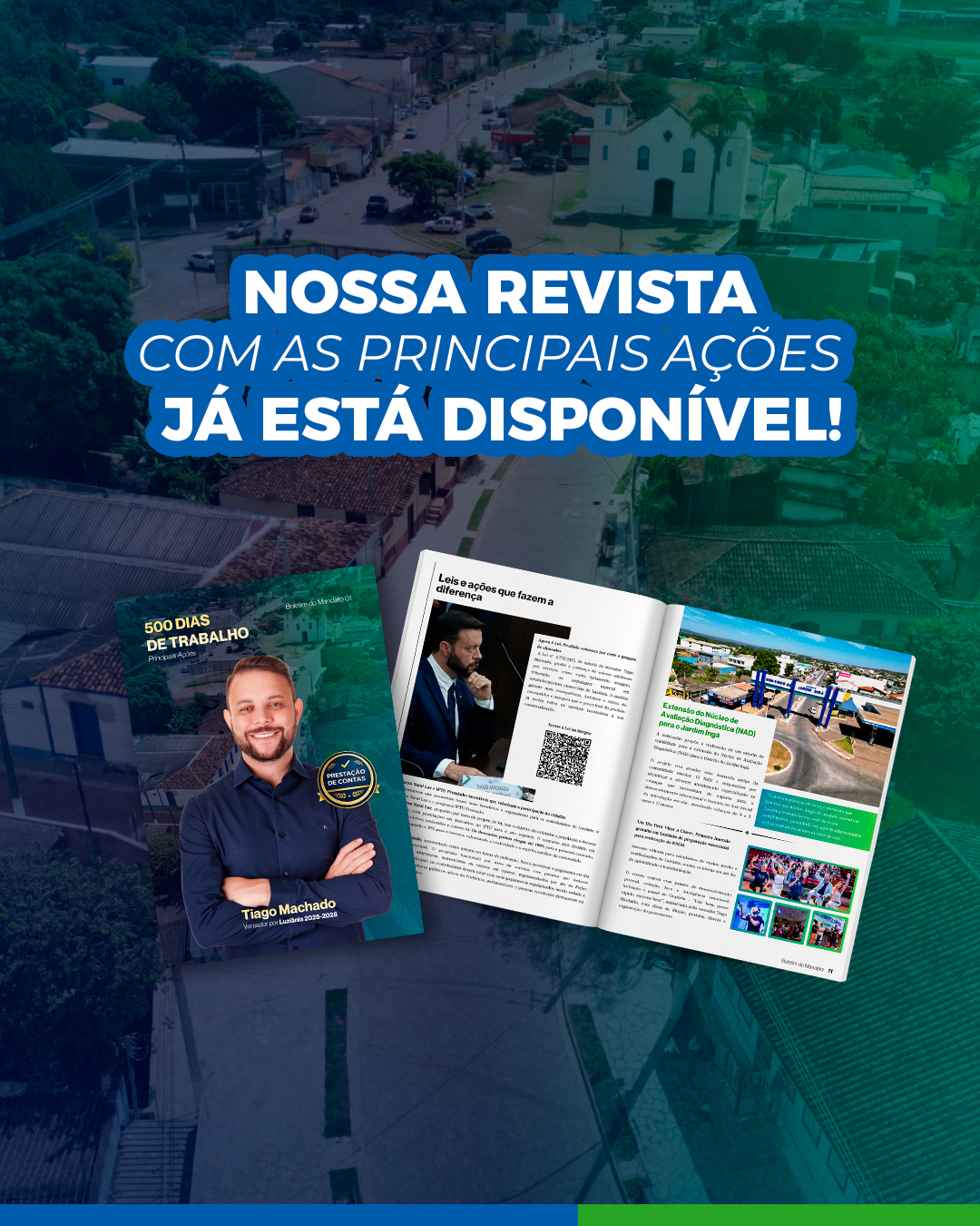 Prestação de Contas – 500 DIAS DE MANDATO